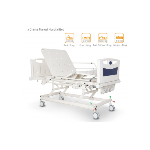 Three Cranks Manual Hospital Bed